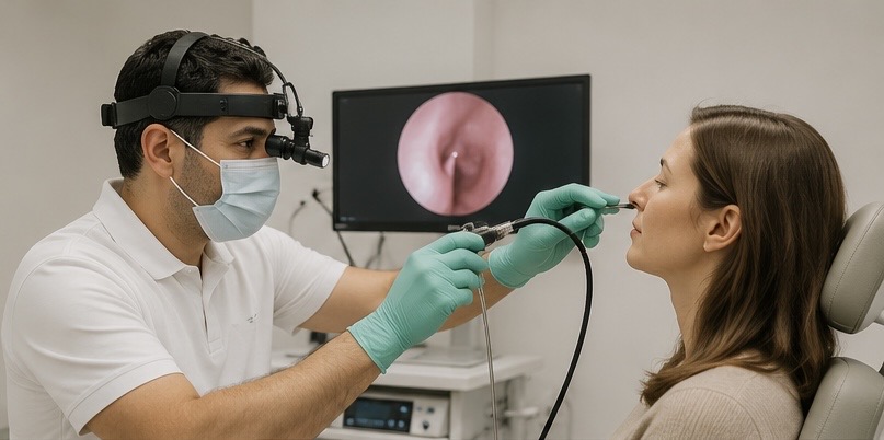 Videoendoskopische Kehlkopf- und Stimmdiagnostik